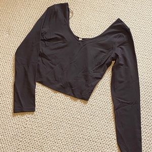 Lululemon aligh long sleeves shirt, size 10 in French Press